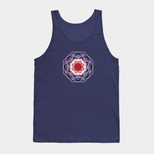 Crimson Eclipse Tank Top